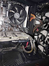 pc للبيع R5 2600x Gtx 1660s جديد Ram 8*2 (16) 3200 hdd 500GB ssd 128GB...