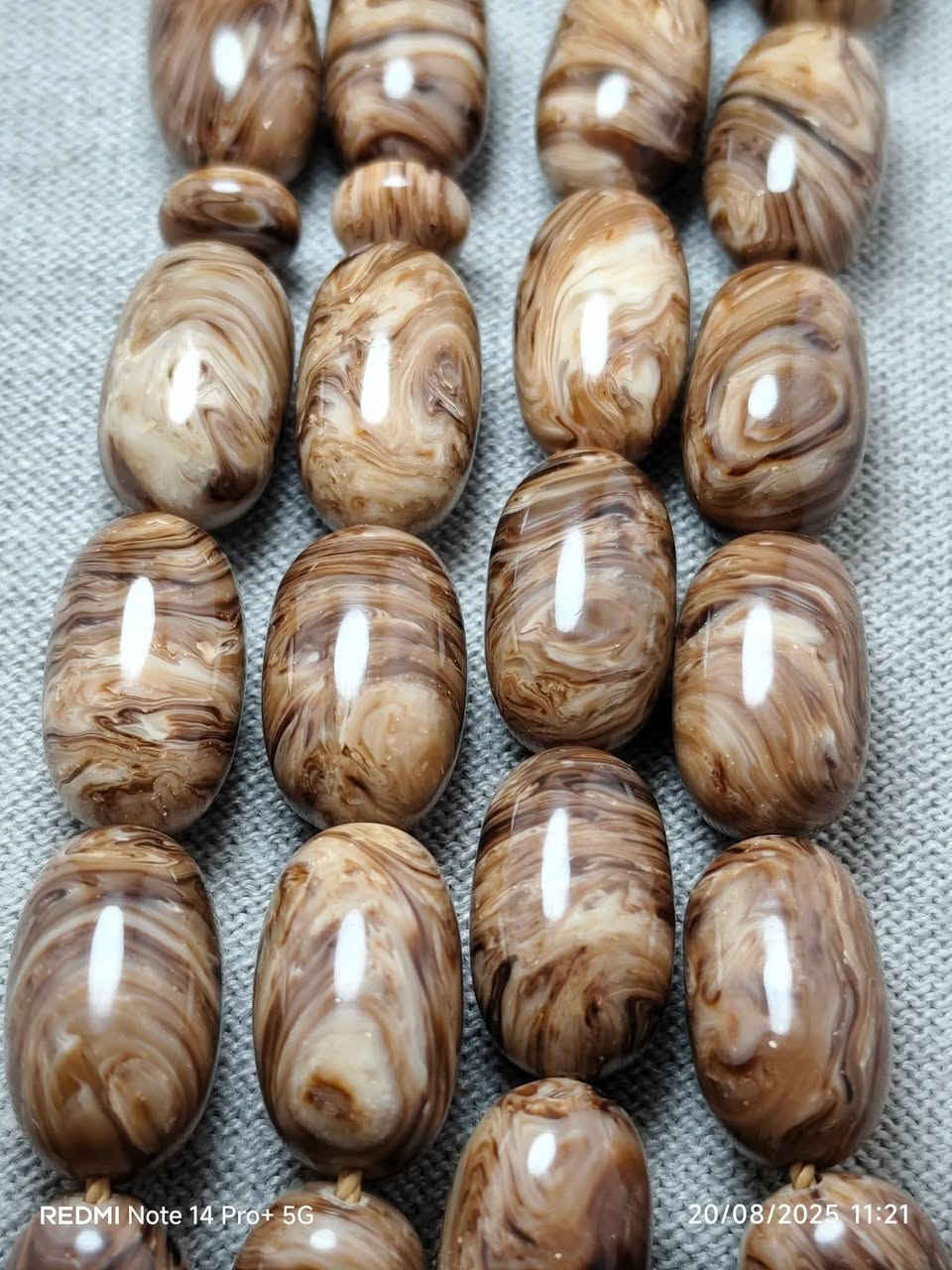 بسم الله ماشاءالله
سبحة سندلوس لون راقی و نوادر
 خراطة الموصلي
قیاس حرزە/12×20ملم
خرزە/41
 👈 تم الرد علی خاص تفاصیل سبحة👉
👈یوجد التوصیل👉


**إذا كنت صاحب هذا الإعلان وتريد حذفه لأي سبب، رجاءا أرسل رسالة إلى الدعم الفني**