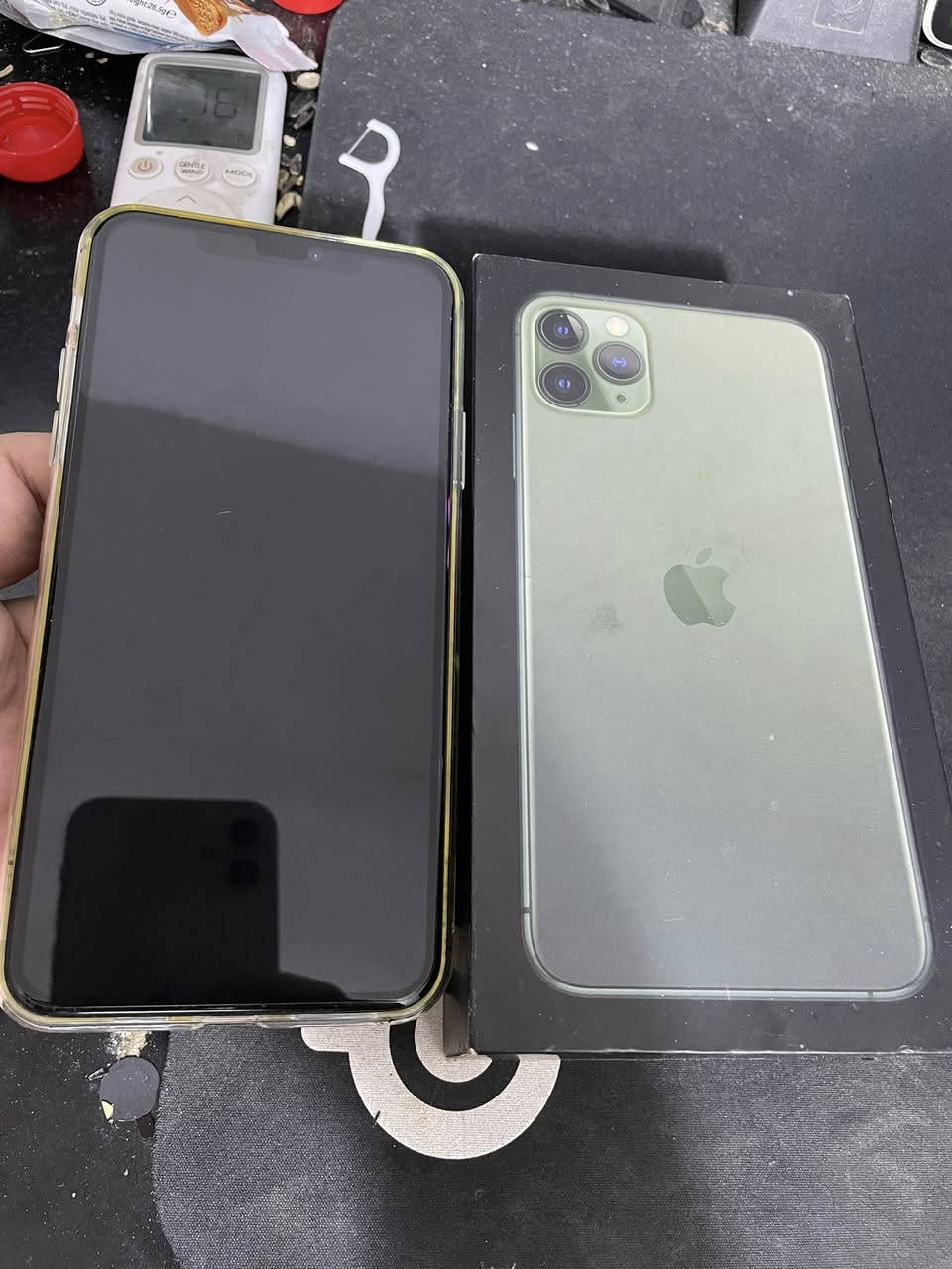 iphone 11 Pro Max 64 Gb
battery health 73%
الجهاز ممفتوح ممصلح 
مكاني بغداد الغدير 
***********
