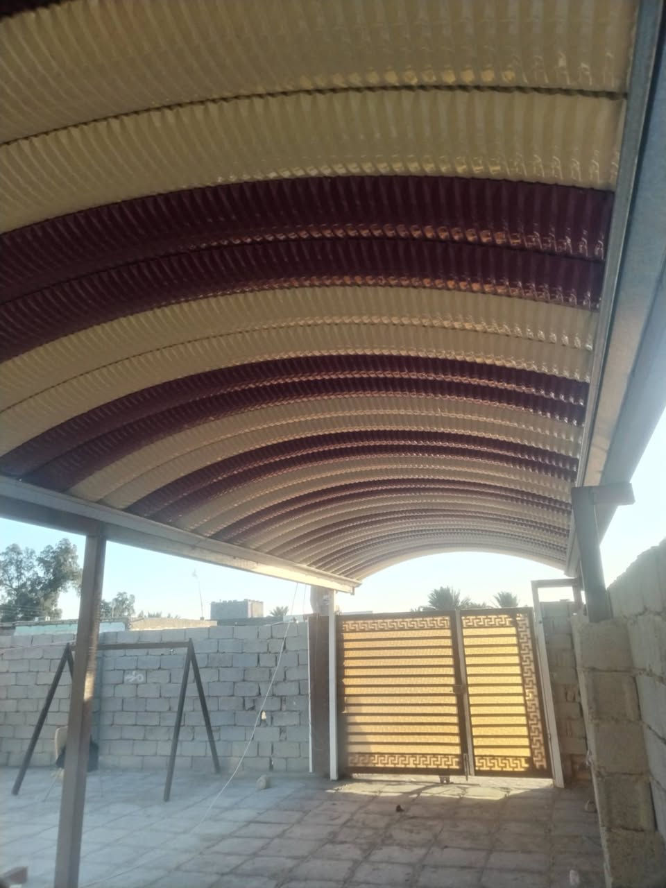 عمل سقايف الكيسبان بسعار مناسبه ***********//  عمل درجه اولى كافت القياسات والجملونات الكيسبان بسعار مناسبه جدا جدا سعر المتر ب 25 الف
