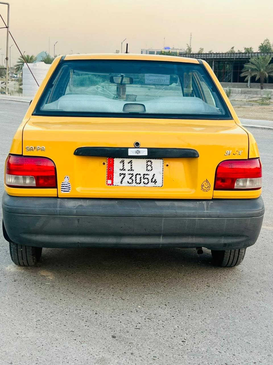 سايبه موديل ٢٠١٢
كفاله عامه مكينه وگير خير من الله 
صدر جديد تخم تاير جديد شواصي مكفوله تبريد ثلج
سنويه لل٣١ هيئه مصفره 
العنوان بغداد مدينه الصدر 
رقم الهاتف ***********
