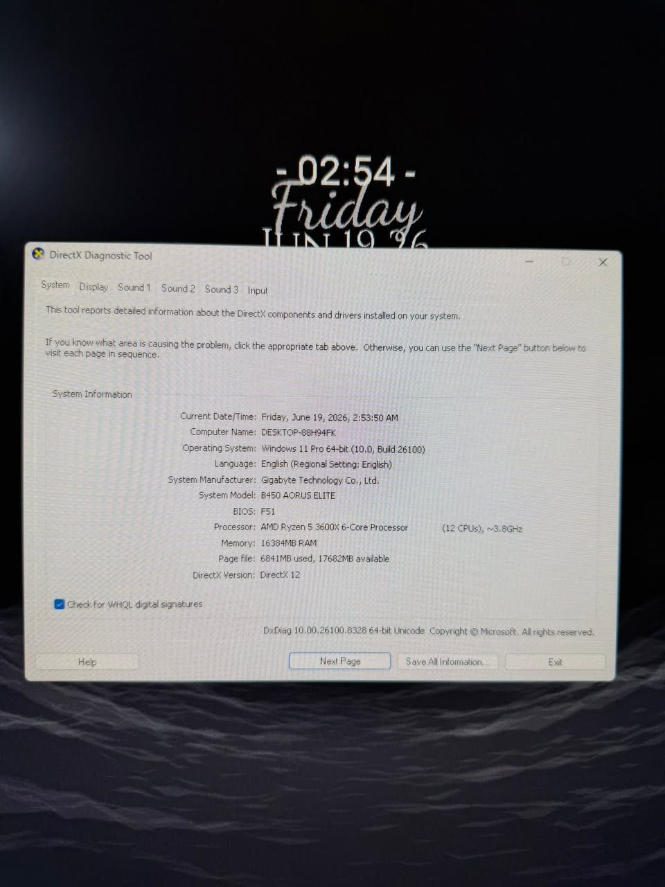 حاسبة دسكتوب للبيع فقط 
مواصفات :
كارت شاشة RTX 2060 super
معالج R5 3600x
مذر بورد b450 اوروس ايليت
رام 16 كيكا قطعة وحدة 
هارد 256 كيكا SSD و 1 تيرا HDD
مبرد هوائي زكماتك 2 مراوح
كيس الكسندر 6 مراوح
كيبورد ميكانيكي هدية 

مواصفات الشاشة:
سامسونك حجم 27 بوصة مقوسة 
دقة 2k 144 hz 

السعر المطلوب 750 الف بيها مجال بسيط
مكاني بغداد ***********
