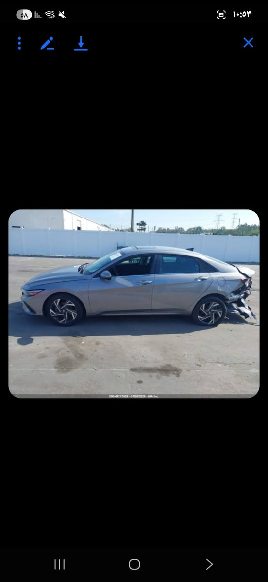 سلام عليكم هيونداي النترا 2025 سيارة فول مواصفات وارد امريكي موعد وصولها الى عمان حرة 15/4 حادثها كلش حلو موضح في الصور لون سلفري مواصفات سيارة فتحة سقف لايتات زنون مودات قيادة ايكو نورمال سبورت شاشة متصلة ديجيتال هاند بريك بصمة لون داخل مميز رصاصي اشاير لد مرايات شفط كهرباء محرك سيارة 2000 دوش رادارات  السيارة كلش حلوة خير من الله سعر السيارة 131 وبيهة مجال بسيط شراي رقم صاحب سيارة ***********
