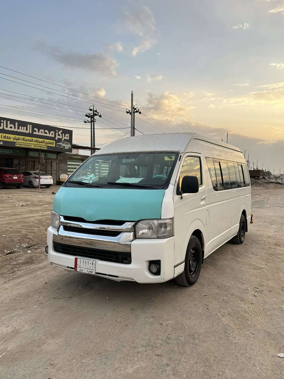 السلام عليكم
تيوتا هايسه موديل ٢٠٠٧ 
للبيع فقط✅
مكينه وكير واكسل مكفول 
مكينه فلاونزه جديده ومنظومه غاز ٨٠ لتر 
رقم بصره م وطني تحويل مباشر 
مصفره وجاهزه 
باب كهربائي تخم تاير ياباني 
باتري وكهربائيات وصدر وحداديه كله جاهز 
صبغ موضح بالصور تكمه اماميه والهلالات فقط ✅
تبريد بي ليك ميشتغل 
ذكرت كل التفاصيل لتكلي شبيها مابيها 
السعر ١٥٥ وبيها مجال قليل 
مكاني بابل المسيب 
بيع فقط بيع فقط ✅


**إذا كنت صاحب هذا الإعلان وتريد حذفه لأي سبب، رجاءا أرسل رسالة إلى الدعم الفني**