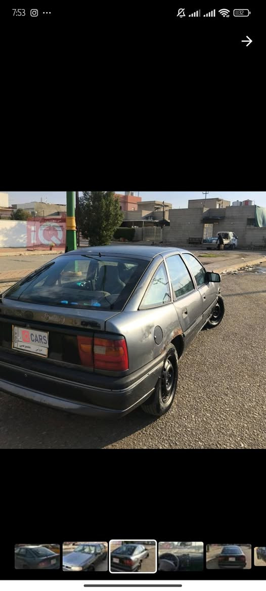 اوبل 1993 مرغوب محرك 1.8 موجود بطاقه بنزين تحويل ثاني يوم مكاني كركوك و رقم ديالى رقمي *********** كير عادي كركوك, العراق
