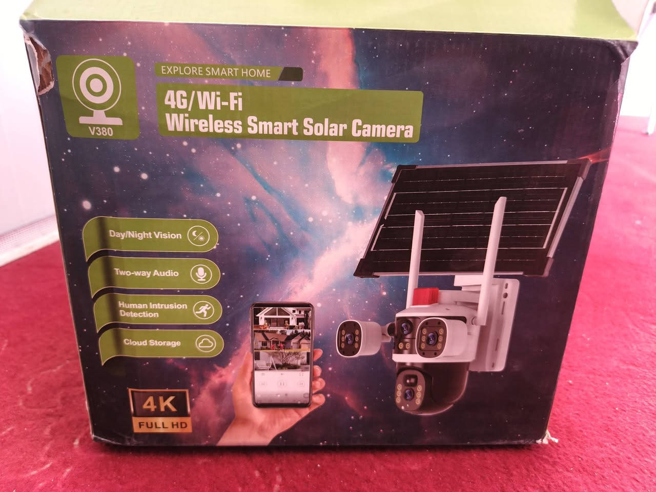 كامرا بوليسيه فول وحده متحركه وحده ثابته مع لدات اناره
بدون كهرباء ع طاقه الشمسيه 24 ساعه تشتغل
تاخذ شريحه خط ورام تتفعل ع نت بدون ربط وايفاي يعني تفيد الي عنده مكان مابي واي فاي
جديده بالكارتونه السعر 80 الف واصل للباب


**إذا كنت صاحب هذا الإعلان وتريد حذفه لأي سبب، رجاءا أرسل رسالة إلى الدعم الفني**