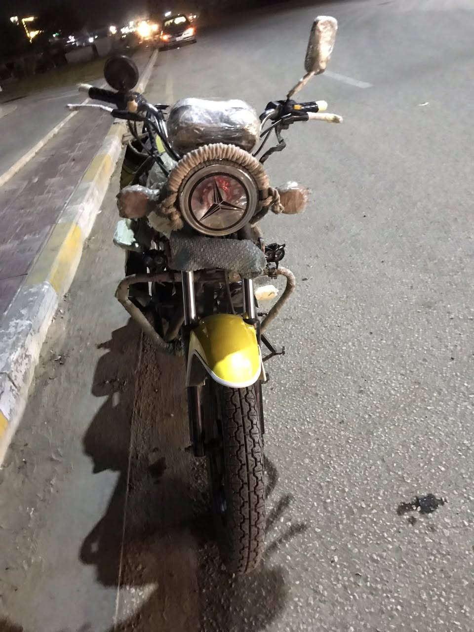 السلام عليكم البيع دراجة دايوان نفخ موديل 2024 اوراق الدراجه نضيفه مكان كربلاء البارون  السعر 1750 اوبيهه مجال ***********عل خاص
