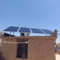 الحويجة العسكري • الطاقة الشمسية • بطارية ٧٫٢KW