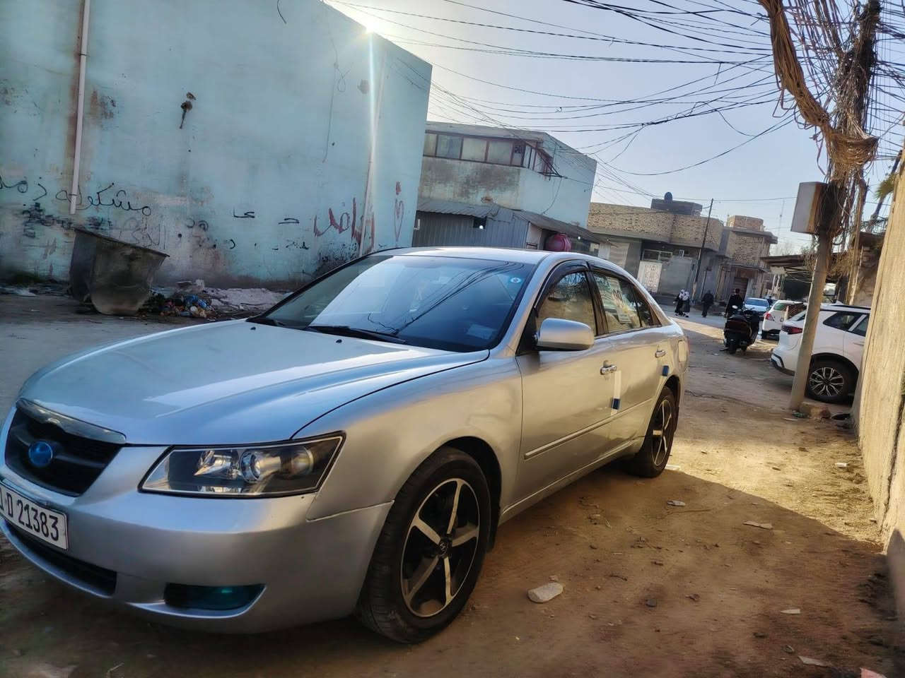 سوناته موديل 2006 وارد خليجي صبغ عام جماليه مكفوله من اي ضربه داخل جاهز كيرمكينه2400 تبريد جاهزه *********** السعر 94 مكان السياره نجف
