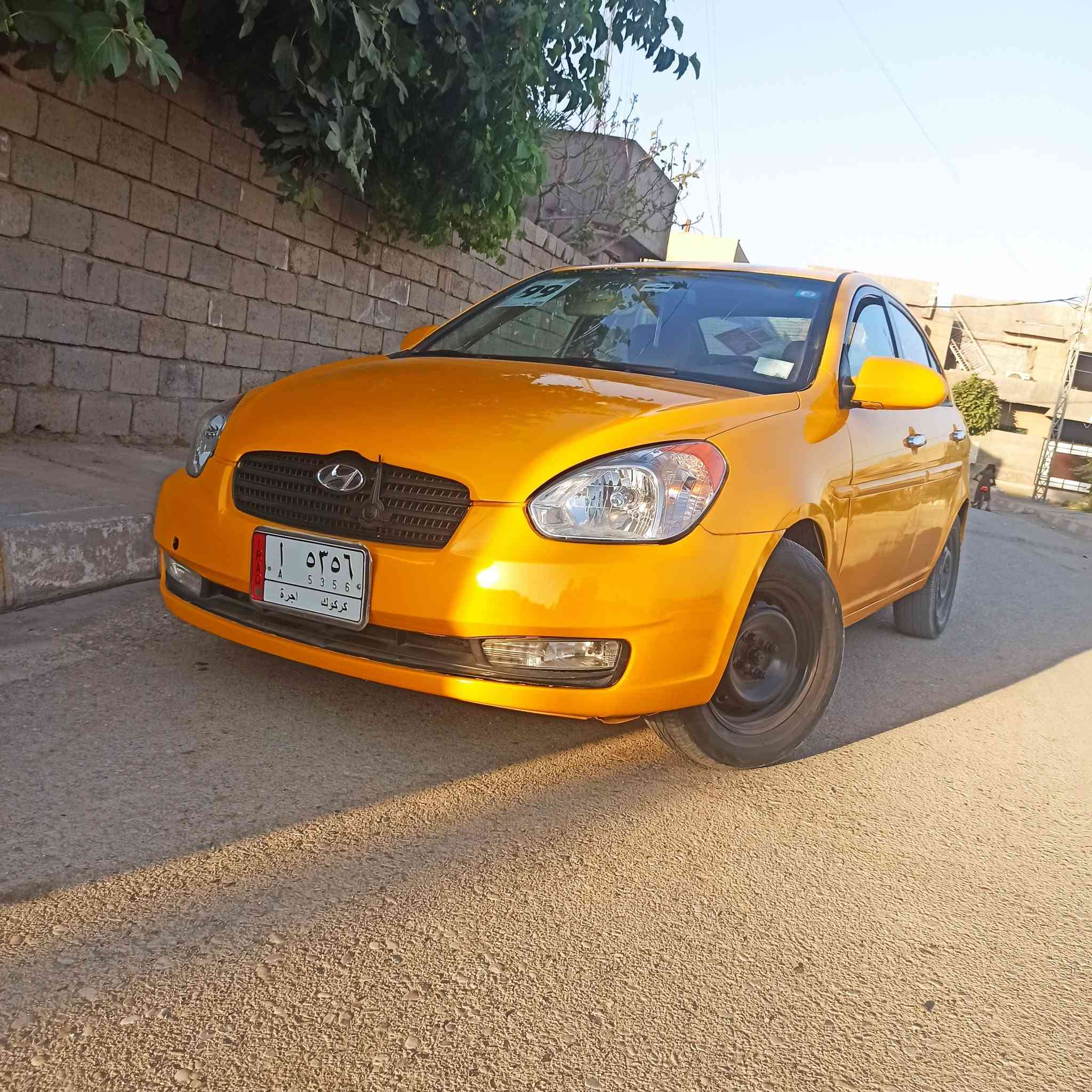 السلام عليكم
هيونداي اكسنت 2009 

وارد كندي شرط بدون تبديل شرط بدون دواخل فقط شبرين بل بنيد 

صبغ جديد سياره مصروف عليه تأخذه ربع ما تصرف فقط بانزين

صدر جديد تخم تأيرات جدد 

تكسي مصفر نقابه 🚕

بدون غرامات 

سنويه ل2027 شرط تحويل رقم كركوك  
دفتر بانزين

محرك كير شرط 

تبريد ثلج🥶 بلادي شرط 

دواخل نظيفه سياره مال بيت 

السعر 80 وبيهه مجال

الرقم      ***********
