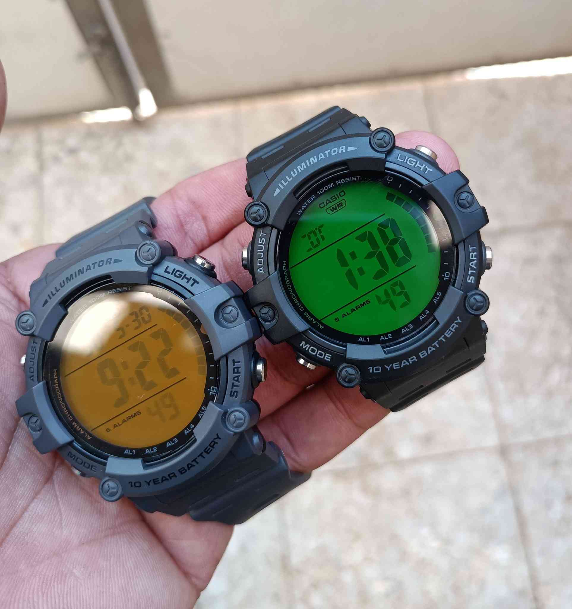 كاسيو جديد شاشة فسفوري
السعر القطعة 55 الف شامل التوصيل 
***********☎️
🚕🚛🚕✅
