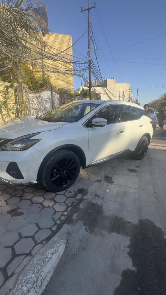 نيسان مورانو 23 
SL فول عدا الفتحه 
ماشية 42
رقم بغداد باسمي 
الحادث موضح بسيط وبدون دواخل فقط جاملغ وشبر بلبنيد 
للتواصل *********** 
السعر 168
