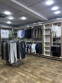 محل ملابس • البصره أبي لخصيب • ديكور خشب