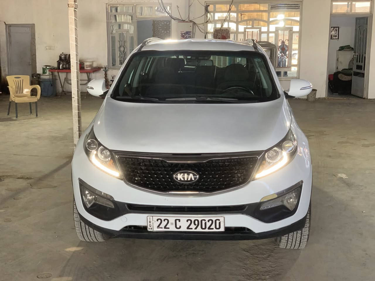 ‏سلام عليكم أخوان سبورتنج للبيع موديل 2014 صبغ عام بدون أي داخل بدون أي ضربة بها طخات بسيطة سنوية الثمانية وعشرين السعر 118 وبيها مجال حق الجاية مكاني واسط الصويرة كير ومكينة وتبريد خير من الله ***********
