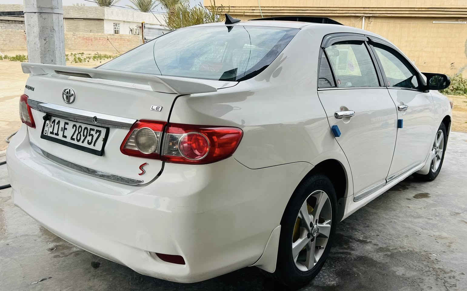 2011 امريكي كفاله عامه عدا بارد جدا بسيط جاملق امامي فقط محرك 1800 جديد كير تخم تاير جديد ارقام بغداد دولي شاشه تاب دوشمة جديده قماره لايلون  مابيها نقص برغي السعر 135 بيها مجال بسيط مكاني فلوجه 
***********///***********
