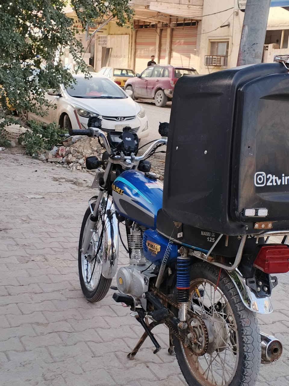 السلام عليكم
دراجه ناما امتياز باب اول  للبيع موديل 2022 طالعه بل 2023 مرقم كامله تحويل ثاني يوم مكينه مفتوحه السعر 1,400,000 وبيها مجال بسيط ***********
