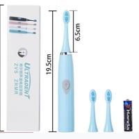 فرشة أسنان كهربائية • ٣ أوضاع • مقاومة للماء