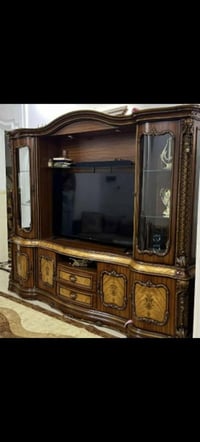 بوفيه مستعمل • ٢٦٠×٤٥×٢١٠سم • موصل يسار