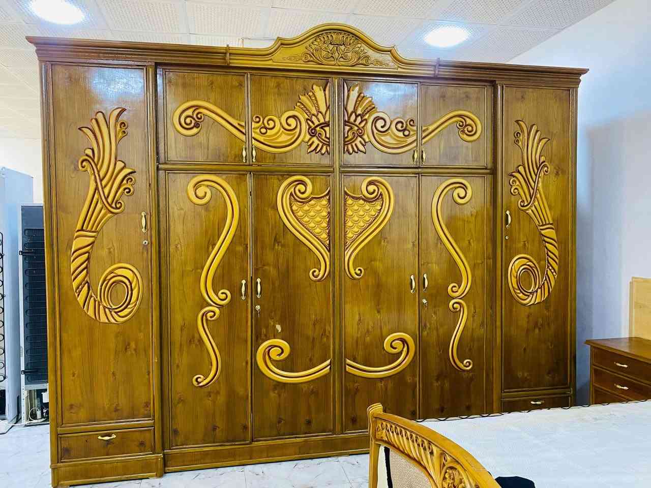 سلام عليكم عندي غرفه نوم مستعمله للبيع صاج عراقي توجد خدمة توصيل ***********
