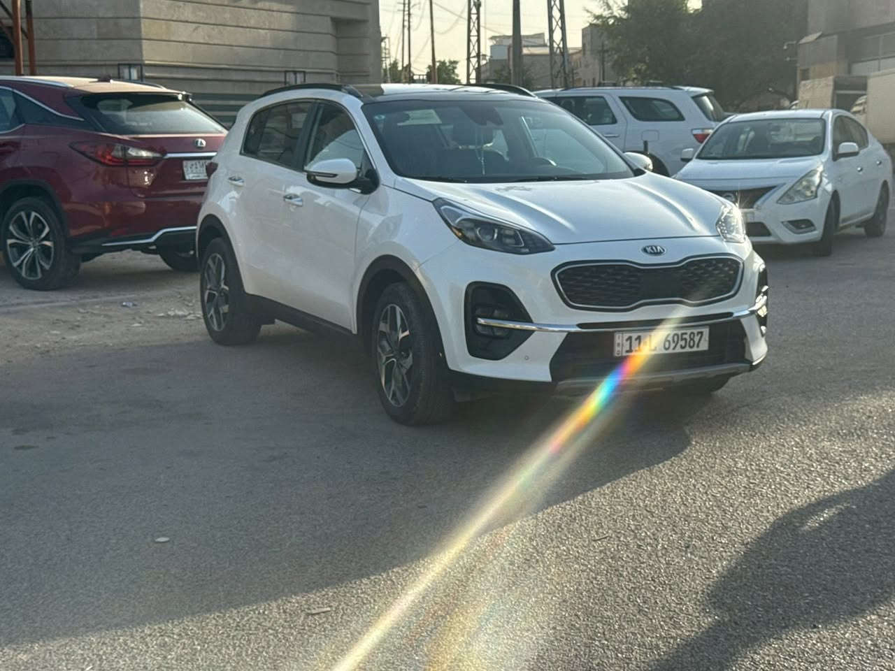 🚘للبيع
كيا سبورتج 2022

♦️وارد امريكي 

ماشيه36الف
⚪حادث بنيد وجاملغ بدون دواخل شرط
⚫دفع رباعي AWD 
محرك Gdi2400

⚫رقم انكليزي واسط
 
🔑بصمه

✔️شاشه اندرويد 

✔️كاميرا خلفيه

✔️تحكم استيرن

✔️نظام ايكو

✔️نظام سبورتچ

✔️لايت زينون
 
✔️مانع انزلاق 

✔️نظام الانحدار

✔️السياره كامله 

✔️كير
كشن كهربائي
تدفئه وتبريد
وبعد بيه خير من الله مواصفات

ومحرك خير من الله 

📍مكان السياره بغداد  مجمع مشن

📞رقم صاحب السيارة ***********
