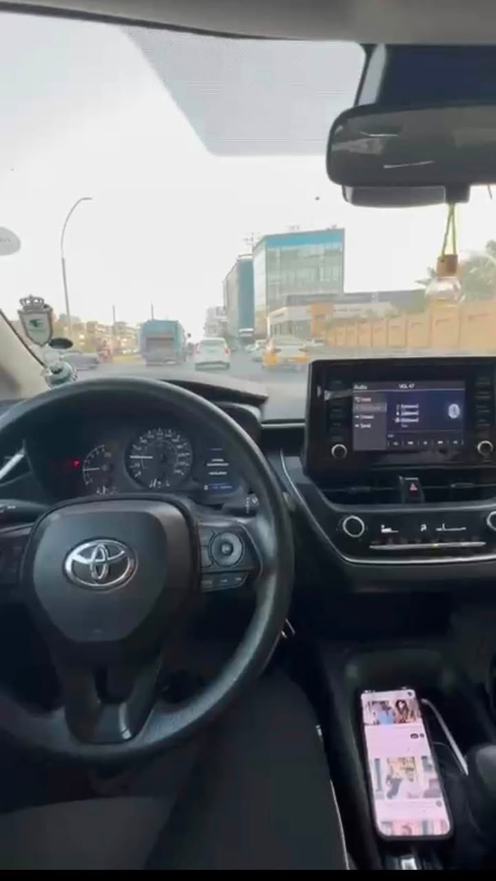 تيوتا كورلا 2022 وارد امريكي ضررها مدكر فقط مامبدل وقطعتين بارد السياره ماشيه 60km كفاله مكينه كير تبريد حداد جاهزه من كلشي محرك 1800 مكاني البصره ابي الخصيب السعر 38 وبيها مجال اتصال ***********
