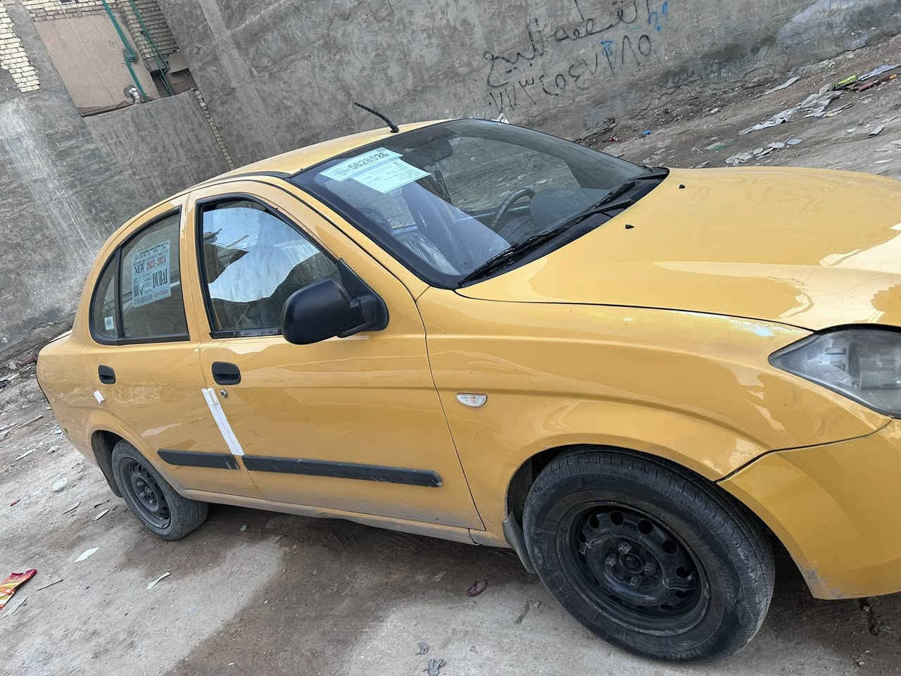 سلام عليكم
طيبة موديل 15 للبيع سياره جاهزه من كلشي فقط جاملغ خلفي 
شرط التحويل كير ومكينه خير من الله رقم بغداد 
***********
