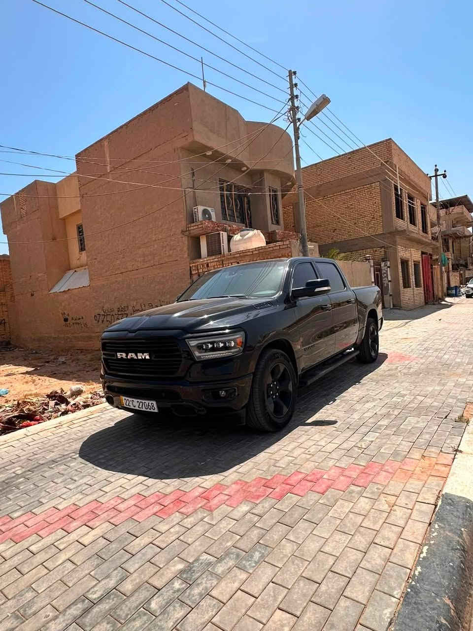 سلام عليكم دوج رام موديل 2019 V8
شاشه حساسات اماميه و خلفيه رادار تشغيل ع بعد كشن كهرباء تدفىه ستيرن وكشنات السياره كل نقص مبيها جاهزه تحويل مباشر  سعر245$
للاستفسار ***********
