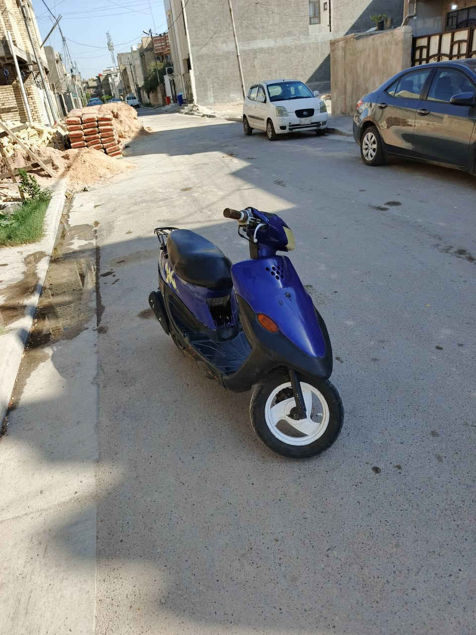 دراجة البيع بيجي تسع زروف محرك بلادي شلعه فول معدل حلو نقص باتري وجوزه بس سعر ١٢٥ مكاني بغداد رقم ***********
