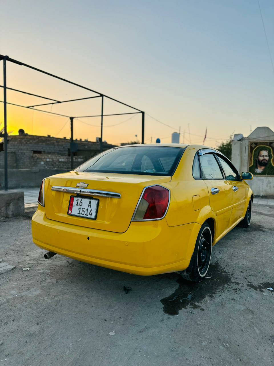 سلام عليكم سياره دايوو برستي هيه غرامات  مصفره حداديه تخم تاير كامله وكاله عامه بسمي رقم مميز السعى 50 وبيها مجال مكاني ناصريه مركز ***********
