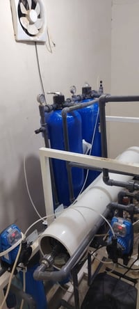 منظومة ماء • تانكي ٢٥٠٠ لتر • مضخات إيطاليا