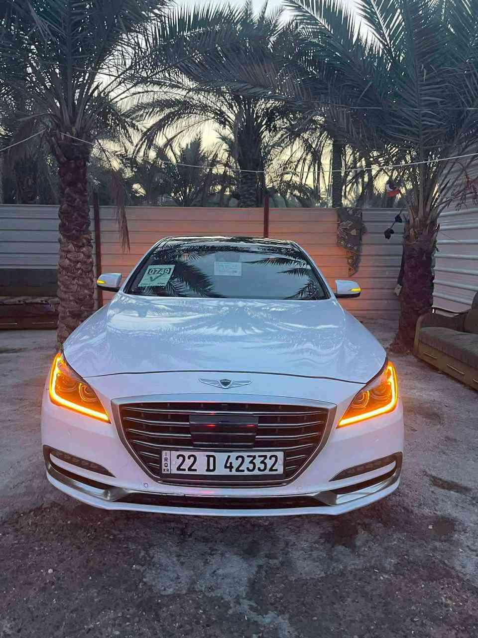 السلام عليكم 
للبيع  - جينسيس 2016 رويال بانوراما 
 المواصفات:
 المحرك: 6 سلندر 3800 
مواصفات :
/ بصمة ابواب وجنطه
/ بانوراما على طول السقف 
/ رادار امامي للتحذير من الخروج من المسار ورادارات جانبيه 
/ لايت زينون ديناميكي دوار وي الستيرن ونظام اوتو
/ بك لايت لد / وحاجب امامي لد 
/ ستيرن ثلاث وضعايات 
/ نظام ترحيب كامل مري جانبية قلابه وكشن السائق متحرك ويدات باب اناره 
/  الاقتراب من السياره
/ قيادة اليه ذاتيه
/ نقط عمياء تحذير عند الاشتياز وعند صف السياره
/ حساسات خلفيه وامامي
/ مري جانبية قلابة مع البك تعمل كامره اوتو
/ كشنات جلد تدفئه تبريد 
/ تحكمات الكشنات الاماميه كهربائي وخزن ٣ وضعيات
/ شاشة كبيرة و gbs وهارد خزن / 
/ تحكمات ستيرن فول كامله
/ شفتات كير بالستيرن
/ كير 8 سرعات 
/ مثبت سرعه 
/ تبريد منفصل يمين ويسار وخاصية تنقيت الهواء وقطعتين اماميه وخلفيه
/ ثلاث وضعيات للقيادة ( سبورت وايكو واعتيادي ثلجي)
/ شاشة اعطال في الدشبول
/ بردات جانبيه وخلفيه
/ كاشف ضباب
/ سستم صوت ليكسكون ١٧ سماعه
حادث السياره بونيد فقط 
السياره نضيفه ماناقصها اي شي

السعر 170 وبيه مجال 

رقم الهاتف: ***********
غير متواجد عل فيس
