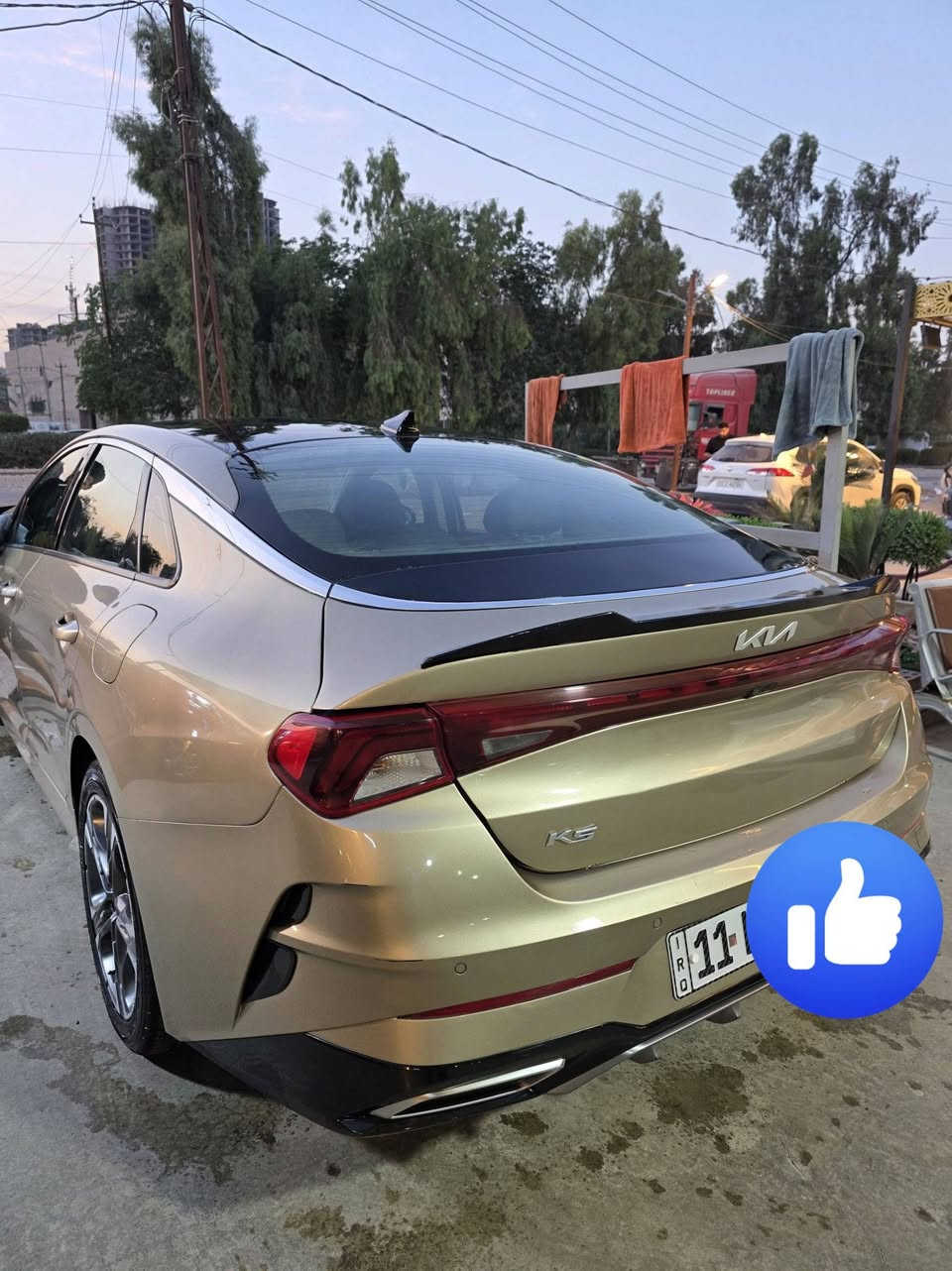 السلام عليكم K5 امريكي  2022
فول موصفات
محرك 1600 
بانوراما
بصمه
كشنات جلد
كشنات تدفئه تبريد
شاحنه واير لس
سايد بريك كهرباء
مود درايف ٤ وضعيات قياده
وهوايه مواصفات حلوه
تخم تاير جديد 

بجم كبس حادثها خلفي فقط صندوك 
لون مميز
 رقم بغداد 
السياره حلوه


**إذا كنت صاحب هذا الإعلان وتريد حذفه لأي سبب، رجاءا أرسل رسالة إلى الدعم الفني**