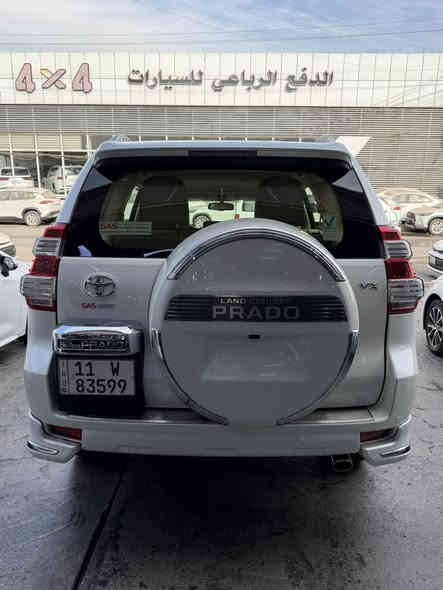 برادو 2017
VX
اعلا فئة بل برادو فول 1ع1
مكفولة كفالة عامة من كلشي سيارة طك كارتون
صبغ بارد تبديل نكراش من كلشي مكفولة كلش جديدة
4 كامرات
كراسي حار بارد جلد
كلش كلش حلوة السيارة ولوك 
رايدها ب37.500$ بيها مجال ترهم مراوس 
مكاني بغداد
***********
