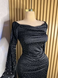 فستان • ستراس • فري سايز ٥٠-٨٥