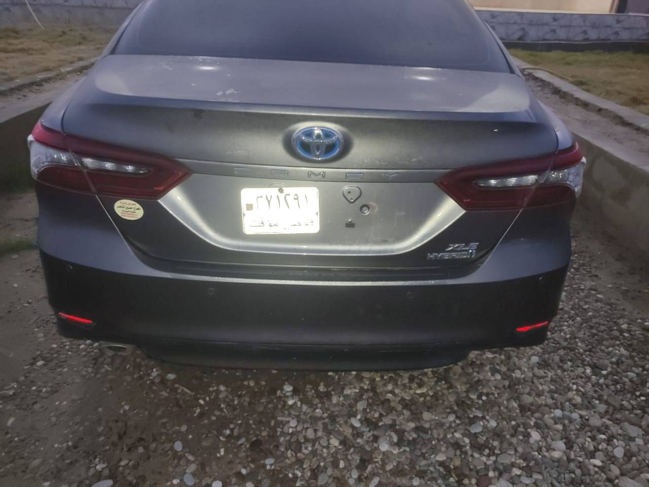 السلام عليكم 
للبيع 
كامري موديل 2024 مواصفات XLE هايبرد منفيس تترقم في جميع المحافظات ما عدا الاقليم دخول جديد ماشيه 71 الف 
صور الشاصي والضرر مرفق بالمنشور 
السعر 195 وبيها مجال 
عنوان السياره ناحيه الزاب قريه اصبيح تحتاني 
للاستفسار الاتصال على الرقم التالي 
‏‪0783 281 0292‬‏
