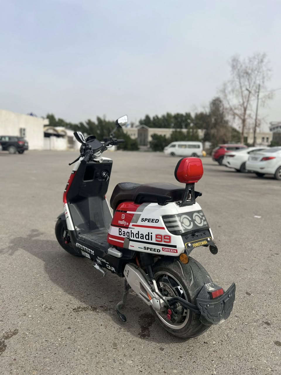 للبيع كاسحه كامله علا آخر حبايه كل نقص ما بيها دراجه 6 باتري كرافين 53 امبير توديك لكربله وترجع سرعتها 130 حقيقي جكات تتعله ووتتنصه مكاني بغداد العامريه ***********
