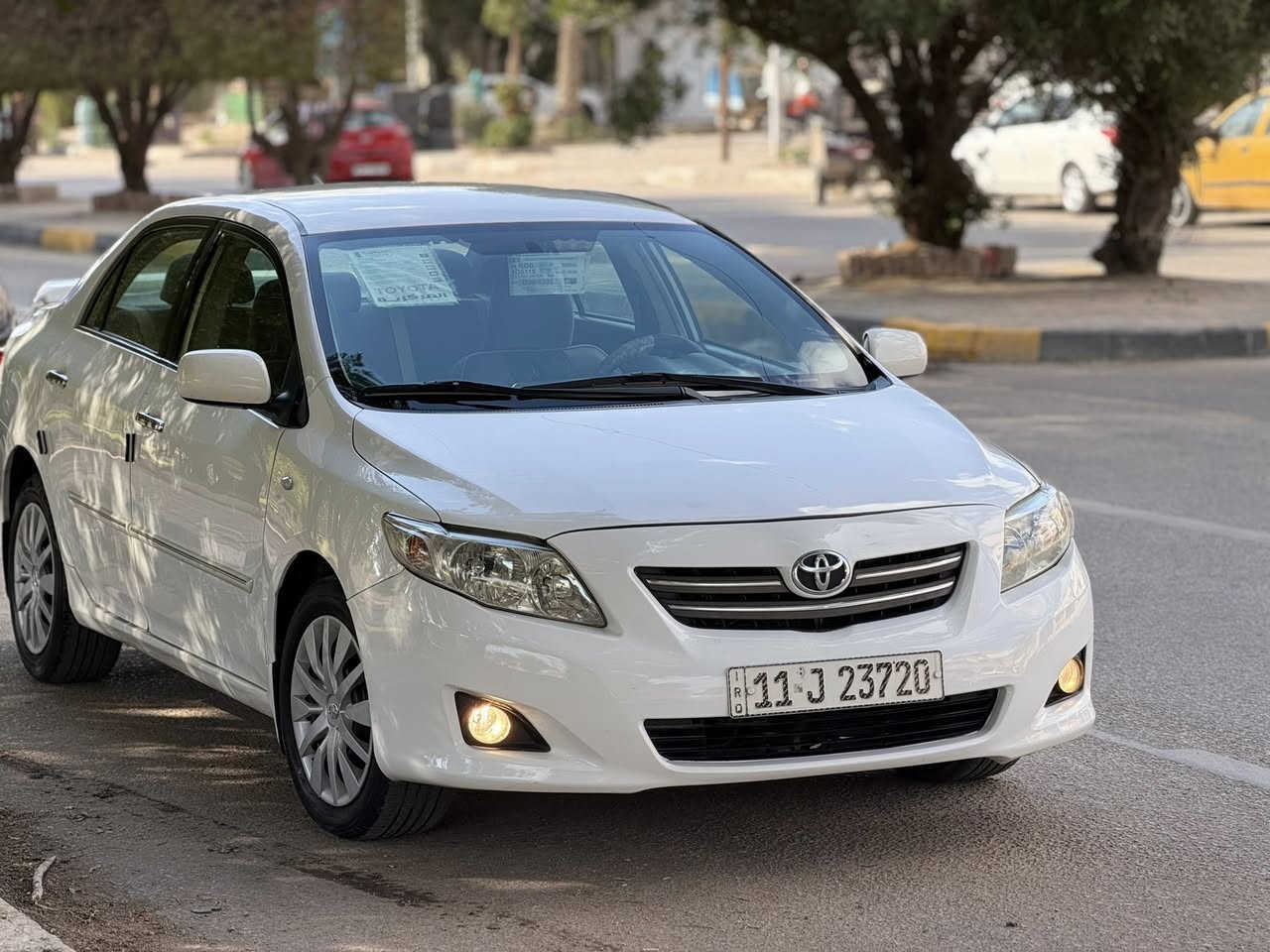 سلام عليكم البيع 
كورلا مديل 2008خليجيه مكفوله من الضربه والصبغ والمحرك وكير وحداديه وتبريد وتخم تاير خير من الله السياره كلش جديده ومابيه كل نقص موصفات السياره  محرك 1800شاشه كامره حساسات تحكم أستيرن مري شفط داخل صاج السياره مشاءالله كلش حلوه رقمه بغداد دولي سنويه مجدده السعر 112وبيه مجال بصيط هاتف ***********بيع فقط اعتذر عن المروس موقع السياره كربلاء
