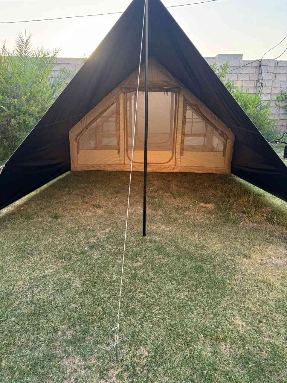 السلام عليكم
توفرت خيمه نفخ ماركه

قماش اكس فورد مطعم لونين

قياس 300*210*220 

تحتوي عله مضله 

قياس لمضله 300*250*220
المضله تحتوي عله سحاب حسب 
رغبتك تفتحه شدهه
الوزن 19 كغم

فتحه دفايه

فتحه بنرومه

كلشي موضح بل فديو 

السعر 365 شامل التوصيل

وتساب ***********
