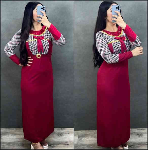 فستان كريب سعر درزن 33 الف
البيع فقط جمله 
الحجز وتساب 
***********
