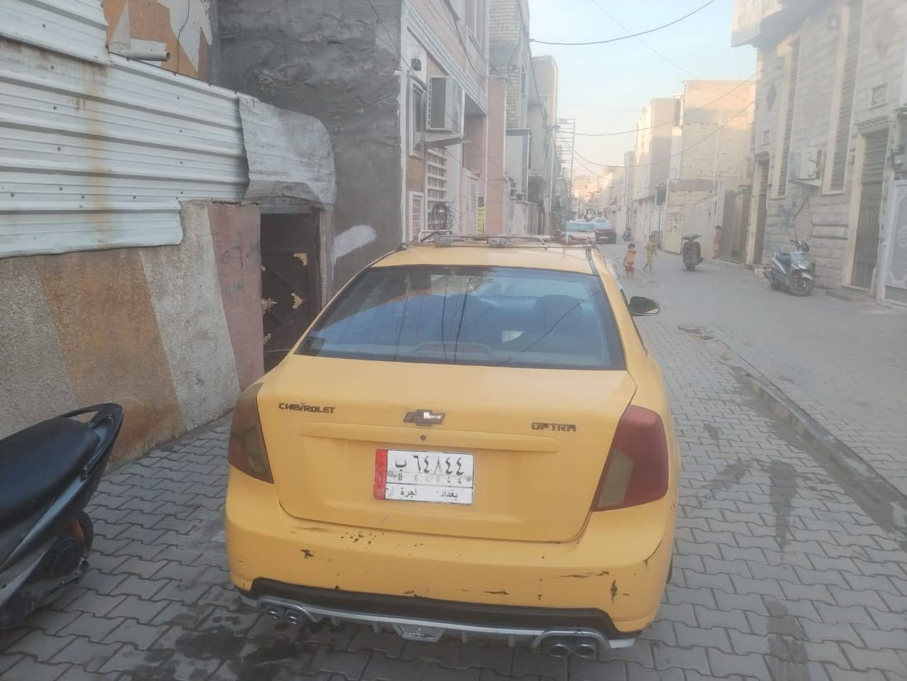 السلام عليكم
سياره اوبترا موديل 2004 السياره محرك تعبان ابيلعلك محرك گايم گير عادي شركه العامه السياره بأسمي مصفره هيأه وغرامات السياره شغاله مكان السياره بغداد خلف محكمه العطيفيه ***********
سعر السياره 40 وبيها مجال قليل

