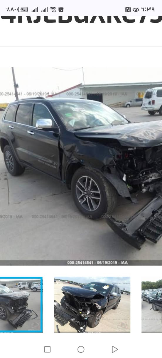 جيب شيروكي ١٩ بصره دولي الحادث بالصور بدون لغود وشواصي السياره جاهزه اخر حبايه بيع او مراوس السياره فول للاخير السعر ٢٣٨ وبيها مجال قليل المراجعه ***********
