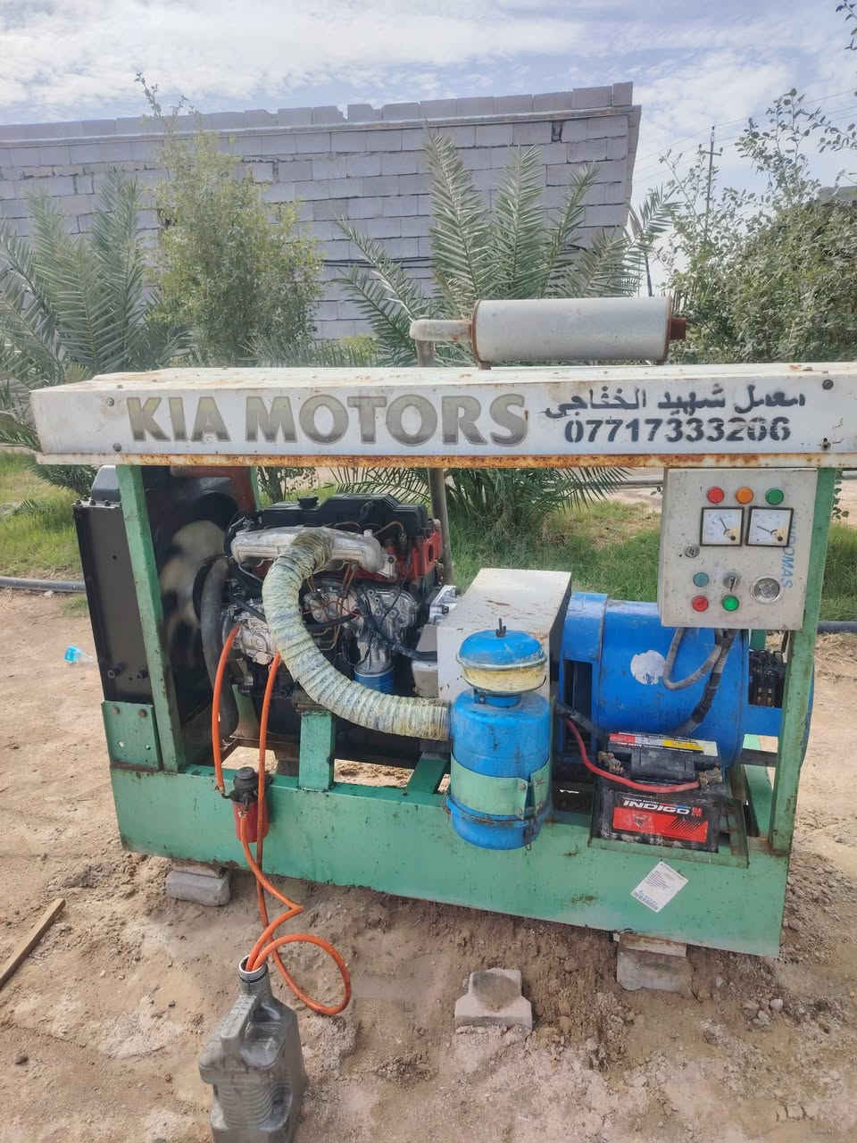 مولد كيه للبيع شرط الشقل والتوليد محرك جديد لابخار ولاتنقيص العنوان بصره خور الزبير *********** السعر ١٤ ورقه
