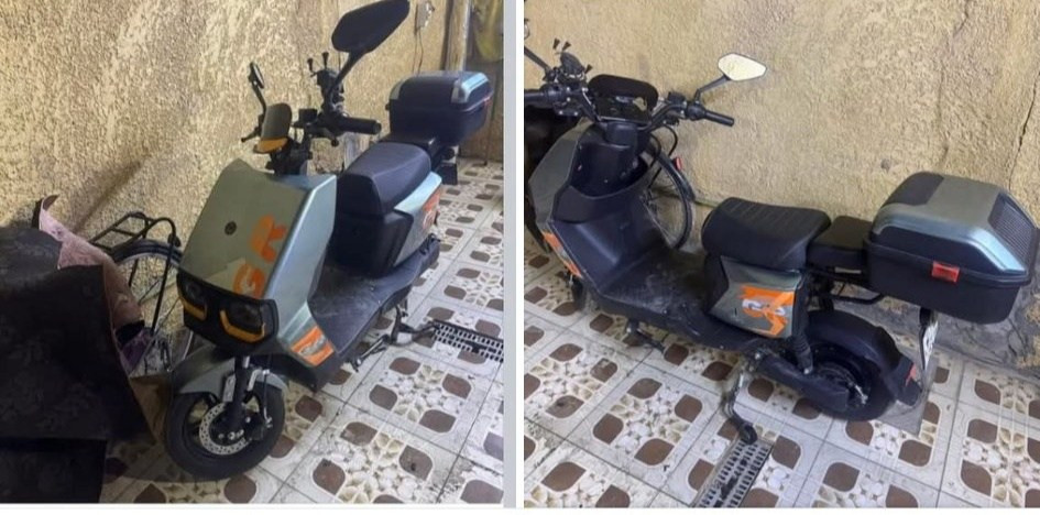 السلام عليكم عندي
 دراجة GR مستخدمة مبدله بطارية وحدة اشتريتها قبل فترة وباقي بطاريات نظيفة شرط تفحصها الا تاخذها 
مواصفات الدراجة
3 نمرات 5 بطاريات قابل لزيادة 6
مفتاح وبصمة بي
ملف 2000 دراجة نظيفة مدة الاستخدام شهرين ونص
سعر 550 وبيها مجال حك جية رقم
***********
واتساب: ***********
مكاني بغداد الشعلة ام نجم
