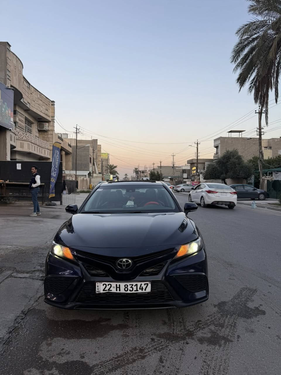 كامري 2022 SE  ماشيه 140000kmرقم اربيل ضررها باميركا جامة مكسورة فقط ضررها عندي بالعراق موجود بالصور مابيها ولا چيك مشتغل بالدشبول ✅
 رادار امامي مانع تصادم حساسات خلفي امامي فتحة سقف 
مانع انزلاق شفتات ستيرن سنوية لحد 2031 
كلشي بيها على وضع الشركة شواصي دواخل مكفول 
غير الدهن ما مبدل بيها شي 
سعرها 200 وبيها مجال لليشتري 
*********** بي واتس آب 
***********
ورقم الشاصي موجود تكدر تشوف ضررها وتتاكد
