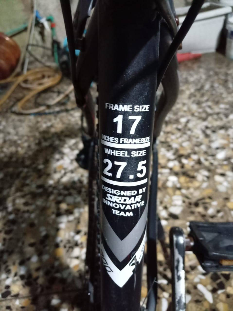 السلام عليكم
بايسكل جبلي ماركهSIRDAR S900 قياس 27السعر ١٣٥ ألف 
المكان حي اور أم الكبر 
*********** واتساب
