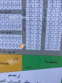 #قطعةارض_للبيع المساحة 100م  واجهة 5×٢٠ مقابل الحديقة  بسعر جدا مناسب ...