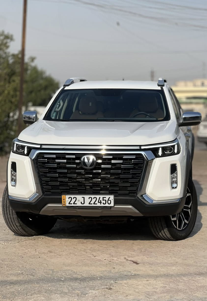 شانجان هانتر بلس 2025 رقم اربيل تحويل مباشر 
ضمان لمدة 5 سنوات او 100 الف كم 
السيارة على وضع الزيرو ماشية 34 الف 

المواصفات فوول 1/1 بلس 
محرك 2000 تيربو فور ويل 4x4  بقوة حصانية 233 
السيارة اقتصاديه جداً بدون دوانز تستخدم بانزين عادي 
ناقل حركة (گير) 8 نمر 
بصمة تشغيل وابواب وتشغيل عن بعد 
شاشة متصلة متعددة الاستخدام 
المقاعد كهرباء وتكيف بالمقاعد 
سايد بريك بصمة 
كاميرا خلفيه وجانبية 
متعدده نظام القيادة  
تحكمات استيرن جهتين 
تبريد امامي خلفي 
المري شفط واشاير بالمري 
ليد نهارب والانارة ليد 
وبعد مواصفات 

السعر 223 $ 
الهاتف *********** 
العنوان بغداد
