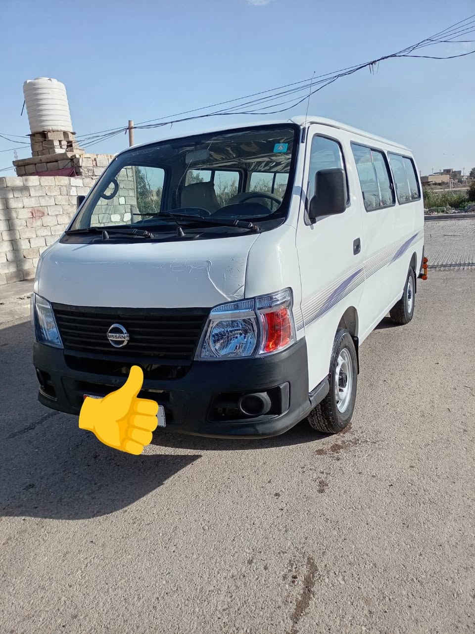 سلام عليكم نيسان يورفان للبيع مصبوغة جمالية حزام بيهة فقط طخة جوة القبق مال بانزين مودل 2008 سيارة داخل نضيف كشر حلومثل ما موضح رقم بابل نكليزي سعر 80بيهة مجال  سنوية 30 مكلف بل نشر هاذ رقم صاحب السيارة ***********
