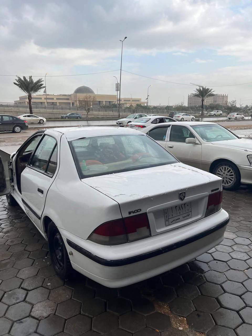 سمند للبيع موديل 11رقم قادسيه راعيهة يريد مداور ضروري بيه ضربه جهة السايق حامل وباب الوره معمرات حلوه ماعايرزه شي سعره 33 بيه مجال قليل ***********
