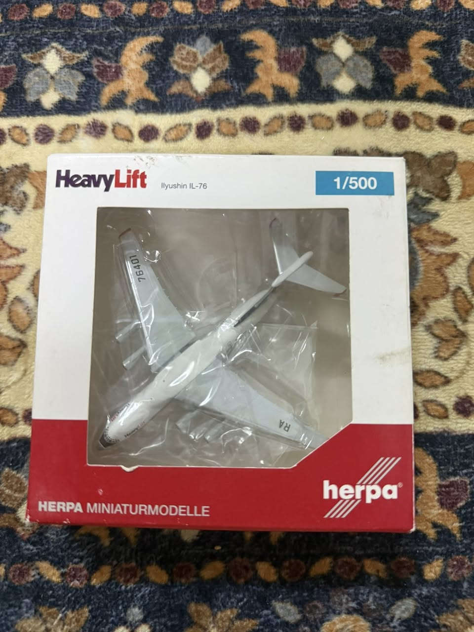 متوفر مجسم طائرة  إليوشن  اي  ال -76  التابعة لشركة الشحني Heavylift من انتاج شركة هيربا قياس 1/500  حديد بالكامل وباقي التفاصيل موضحة بالصور على اول تم 15 الف شامل التوصيل


**إذا كنت صاحب هذا الإعلان وتريد حذفه لأي سبب، رجاءا أرسل رسالة إلى الدعم الفني**